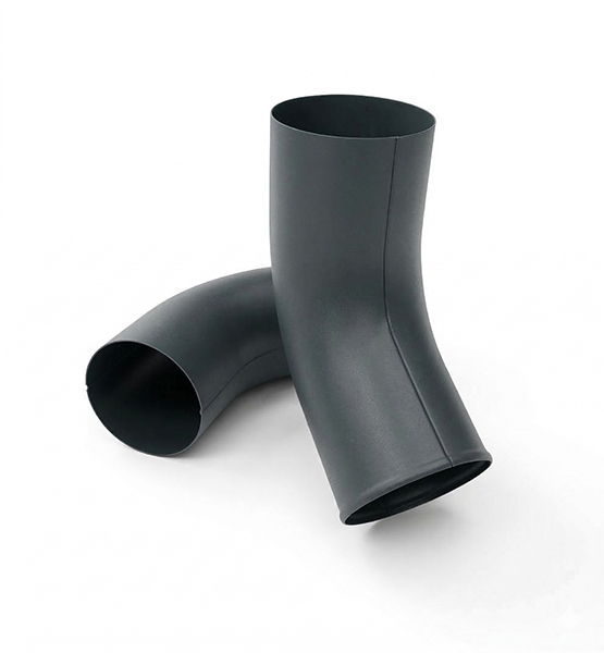 Колено сливное (матовое)