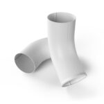 Колено сливное (глянец)