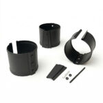 Крепление трубы в стену (матовое)