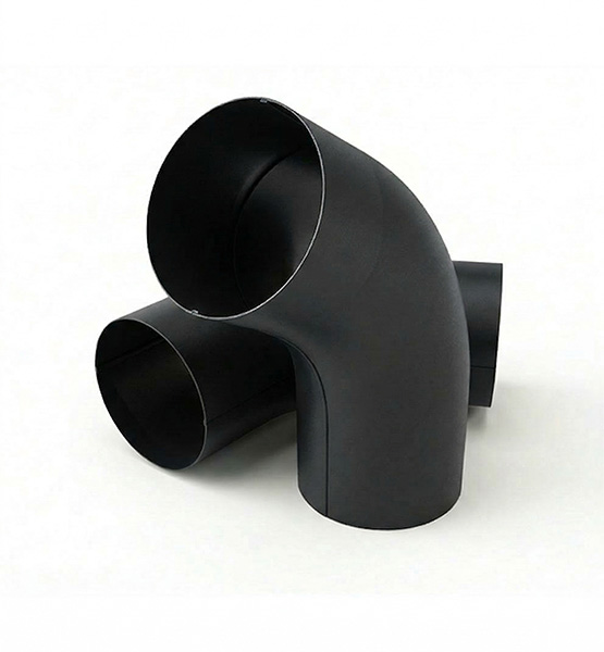 Колено трубы (матовое)