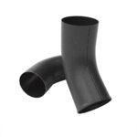 Колено сливное (матовое)