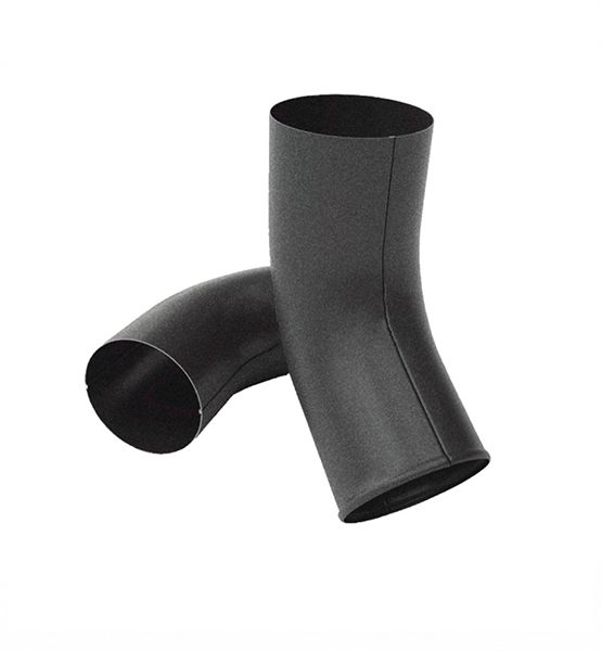 Колено сливное (матовое)