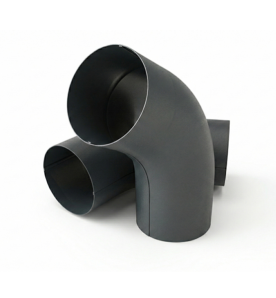 Колено трубы (матовое)
