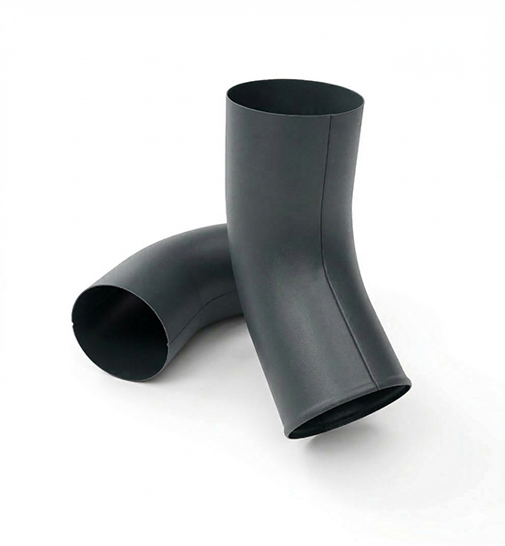 Колено сливное (матовое)