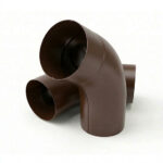 Колено трубы (глянец)