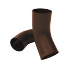 Колено сливное (матовое)