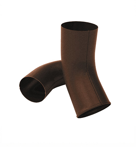 Колено сливное (матовое)