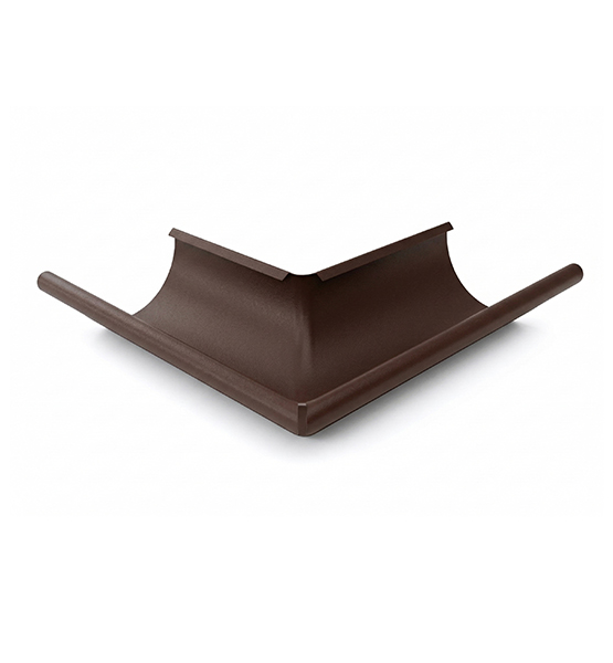 Угол желоба наружный (матовый)