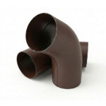 Колено трубы (матовое)