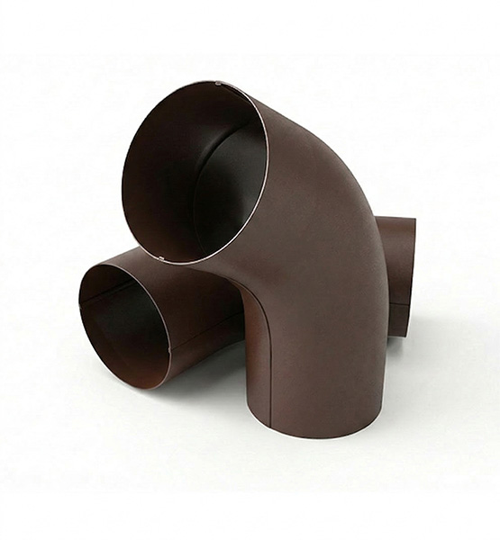 Колено трубы (матовое)