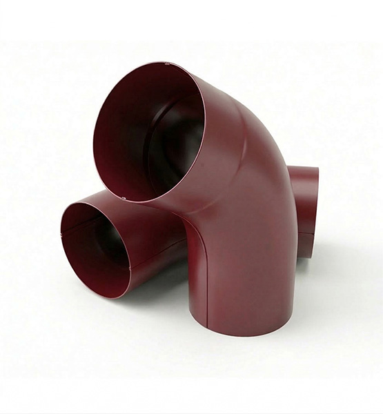 Колено трубы (глянец)