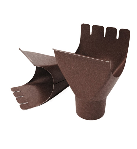 Воронка желоба (матовая)